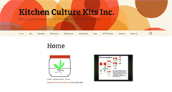 Desktop Screenshot of kitchenculturekits.com
